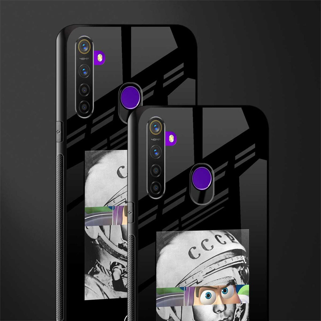 buzz lightyear astronaut mobile glass case for realme 5 image-2
