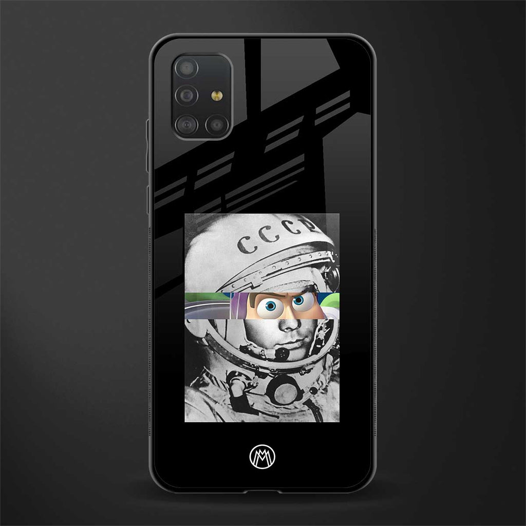 buzz lightyear astronaut mobile glass case for samsung galaxy a51 image
