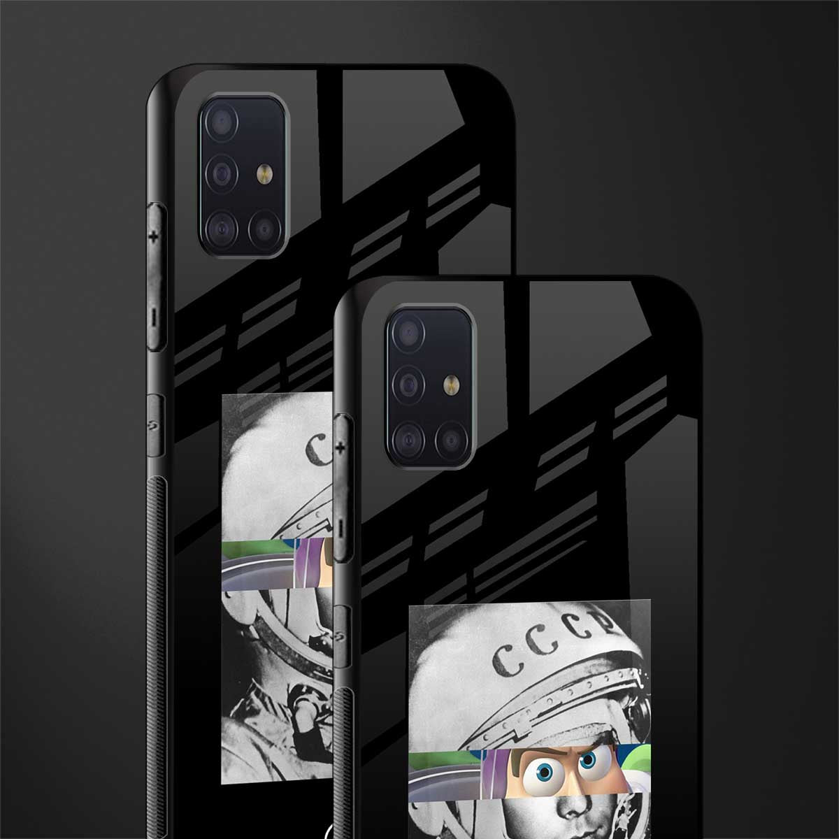 buzz lightyear astronaut mobile glass case for samsung galaxy a71 image-2