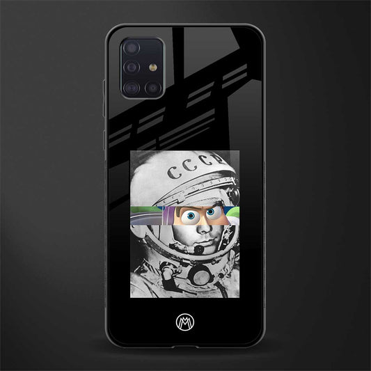 buzz lightyear astronaut mobile glass case for samsung galaxy a71 image