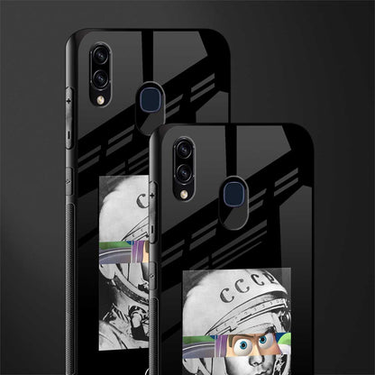 buzz lightyear astronaut mobile glass case for samsung galaxy a20 image-2