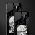 buzz lightyear astronaut mobile glass case for redmi note 8 pro image-2