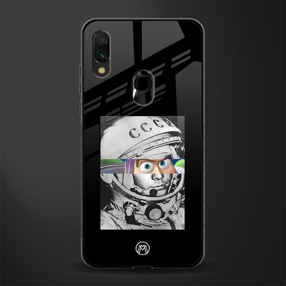 buzz lightyear astronaut mobile glass case for redmi note 7 image