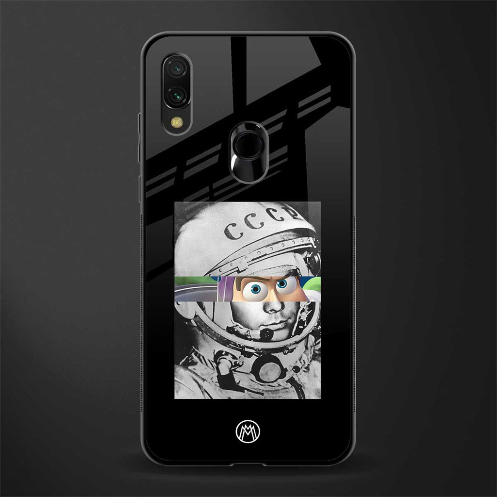 buzz lightyear astronaut mobile glass case for redmi y3 image