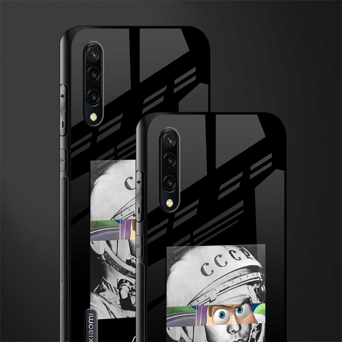 buzz lightyear astronaut mobile glass case for mi a3 redmi a3 image-2