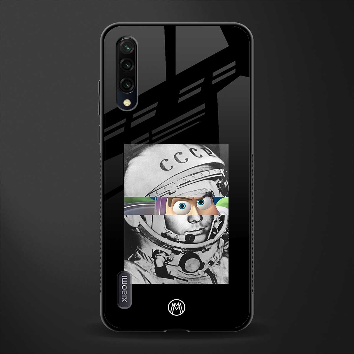 buzz lightyear astronaut mobile glass case for mi a3 redmi a3 image