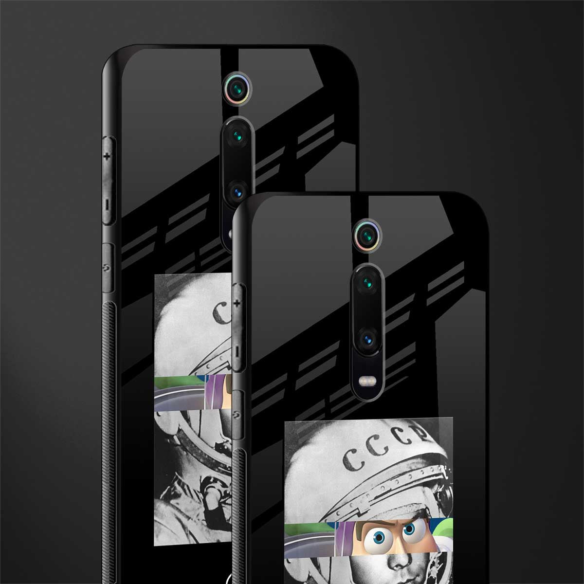 buzz lightyear astronaut mobile glass case for redmi k20 pro image-2