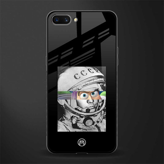 buzz lightyear astronaut mobile glass case for oppo a3s image