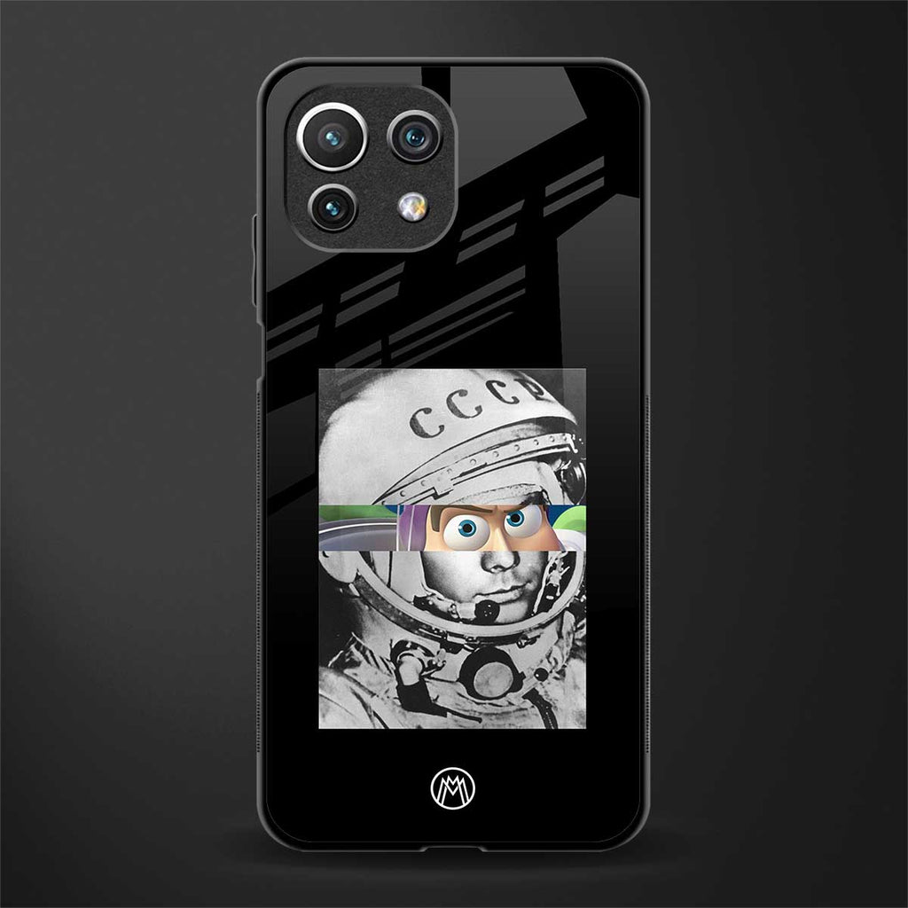 buzz lightyear astronaut mobile glass case for mi 11 lite image