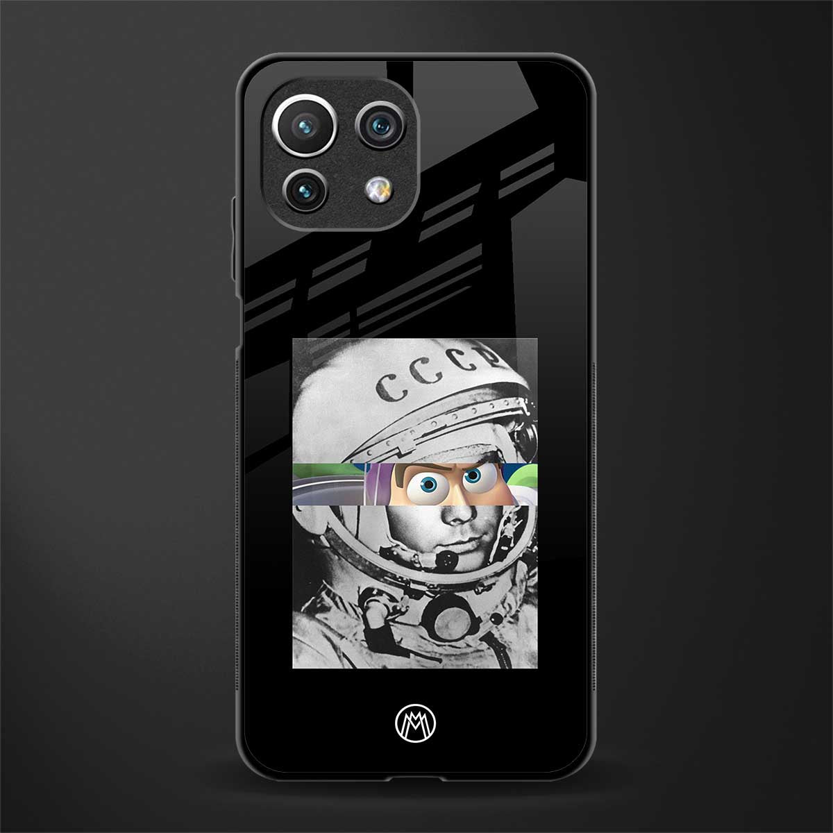 buzz lightyear astronaut mobile glass case for mi 11 lite image