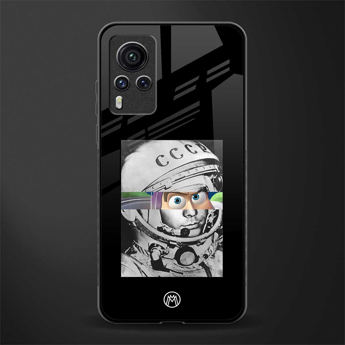 buzz lightyear astronaut mobile glass case for vivo x60 pro image