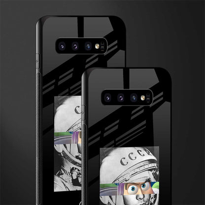 buzz lightyear astronaut mobile glass case for samsung galaxy s10 plus image-2