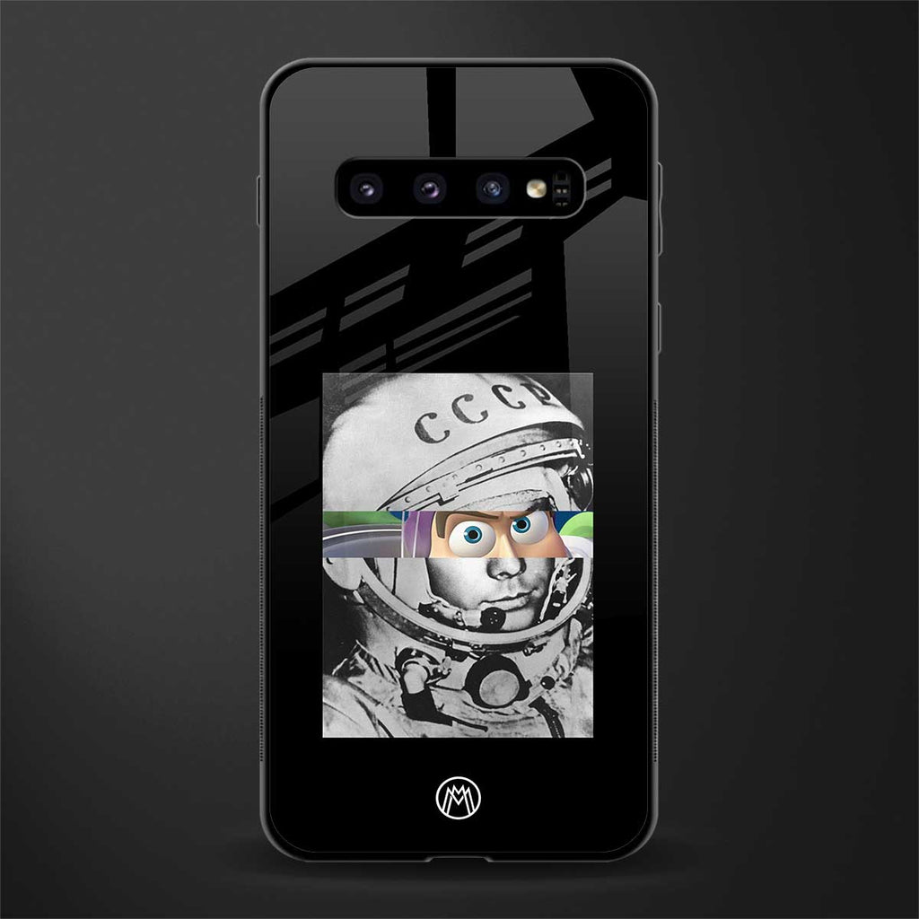 buzz lightyear astronaut mobile glass case for samsung galaxy s10 plus image