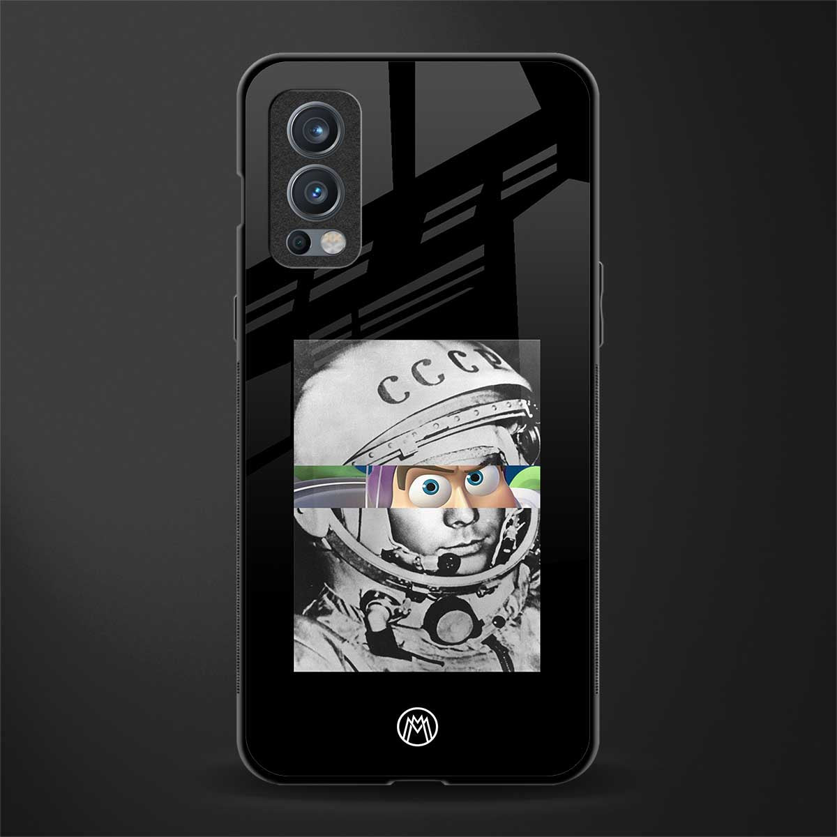 buzz lightyear astronaut mobile glass case for oneplus nord 2 5g image