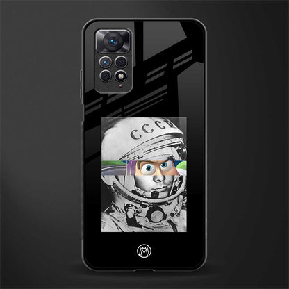 buzz lightyear astronaut mobile glass case for redmi note 11 pro image