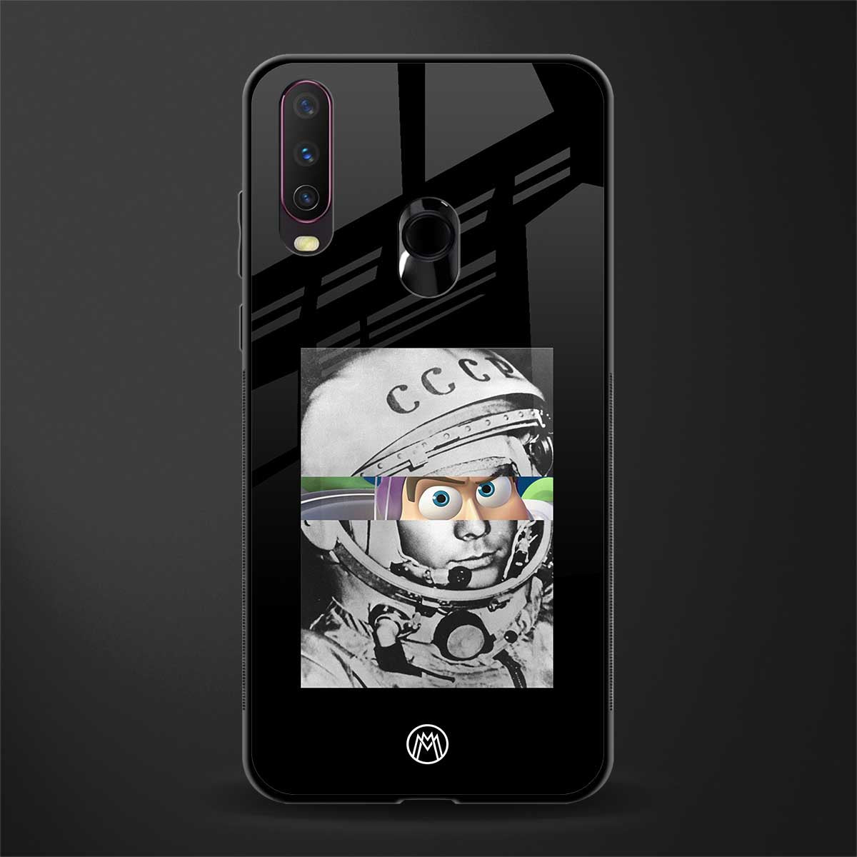 buzz lightyear astronaut mobile glass case for vivo y12 image