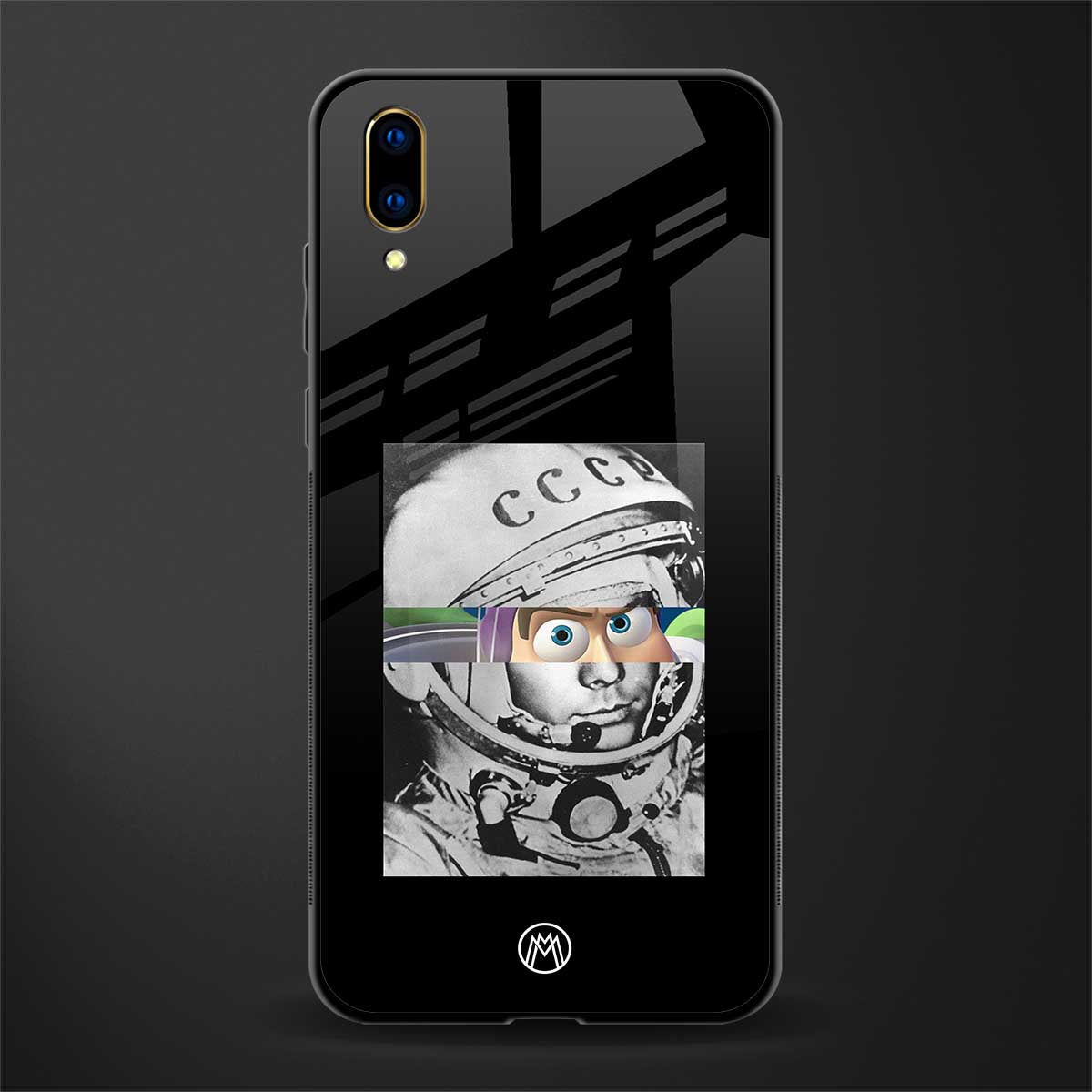 buzz lightyear astronaut mobile glass case for vivo v11 pro image
