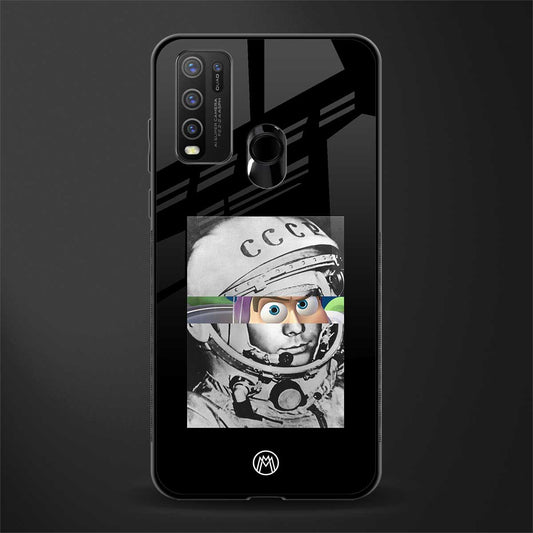 buzz lightyear astronaut mobile glass case for vivo y30 image