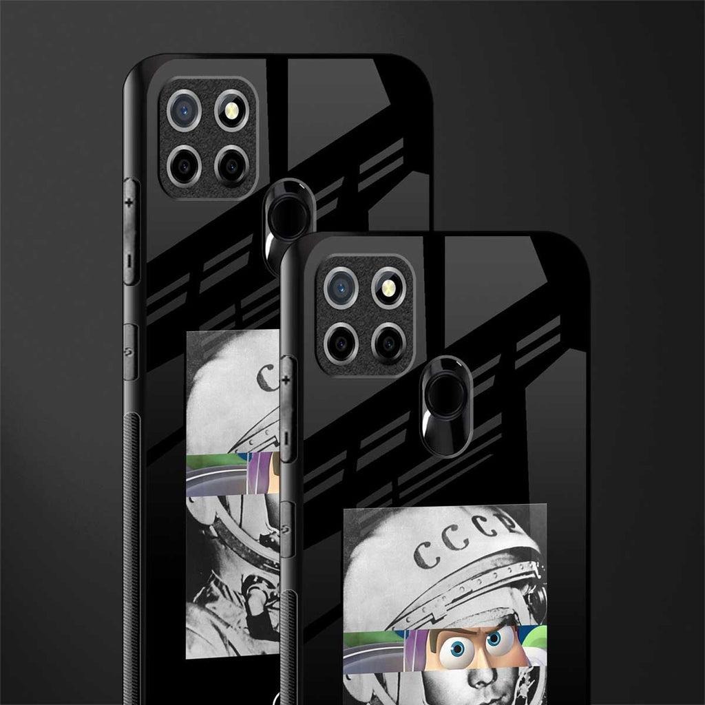 buzz lightyear astronaut mobile glass case for realme narzo 30a image-2