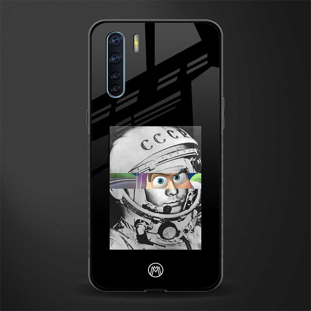 buzz lightyear astronaut mobile glass case for oppo f15 image