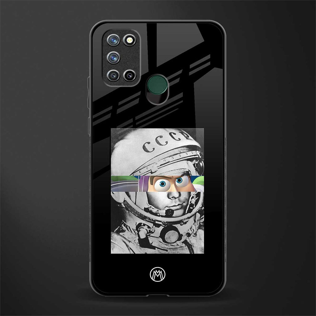 buzz lightyear astronaut mobile glass case for realme 7i image