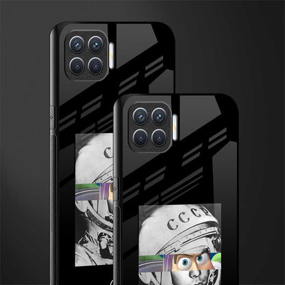 buzz lightyear astronaut mobile glass case for oppo f17 image-2