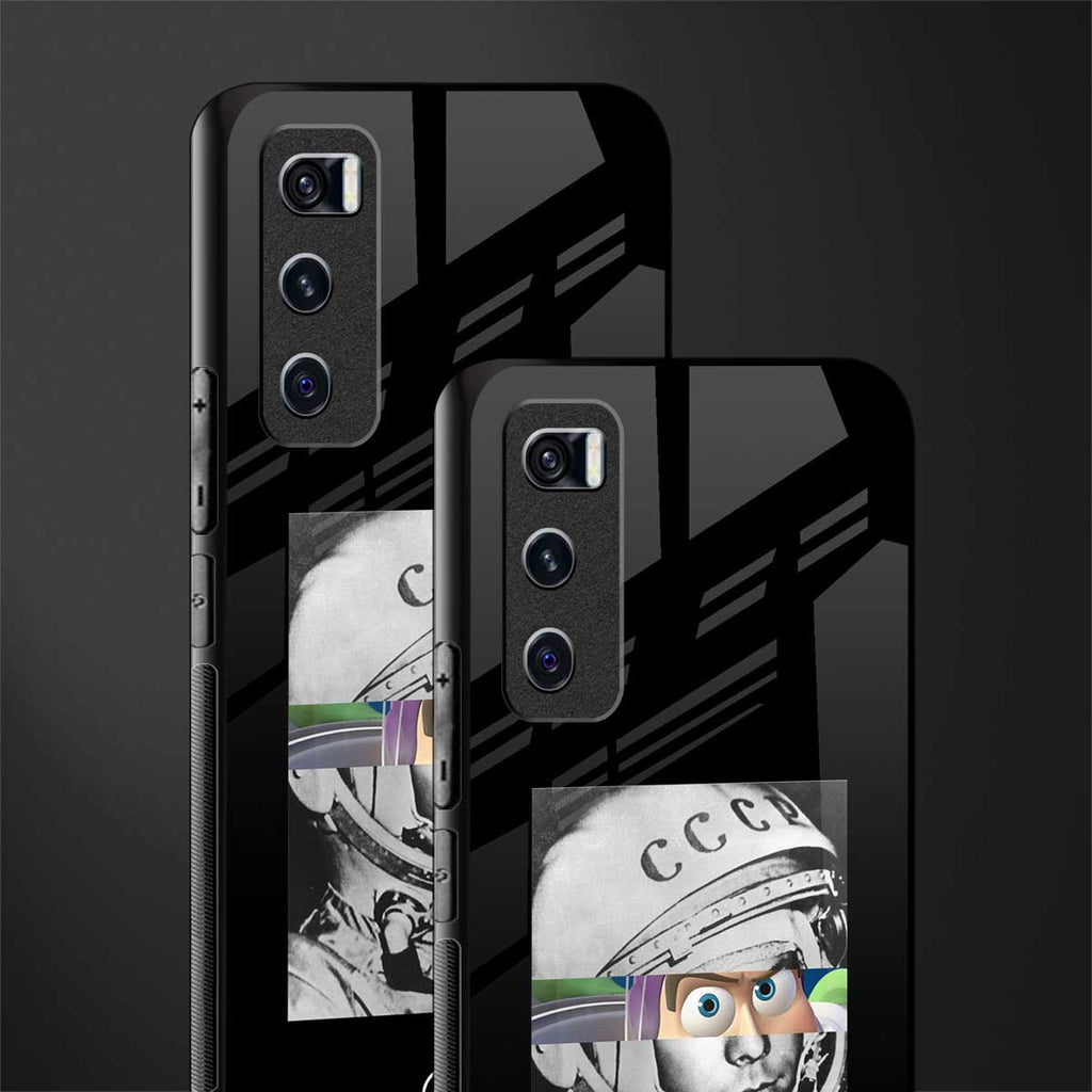 buzz lightyear astronaut mobile glass case for vivo v20 se image-2