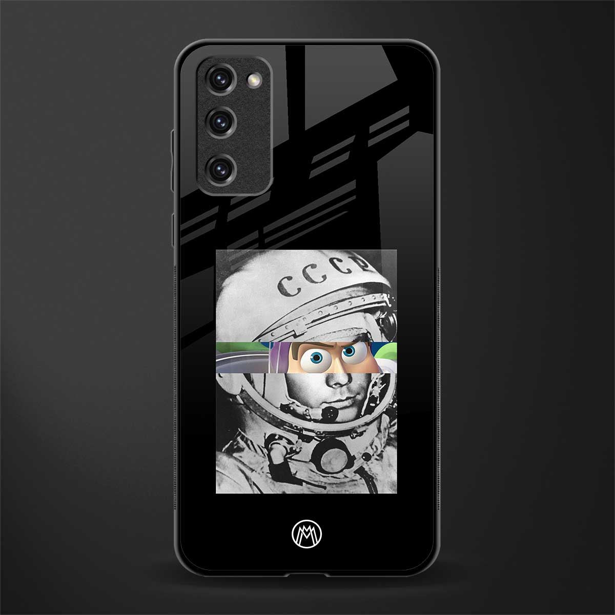 buzz lightyear astronaut mobile glass case for samsung galaxy s20 fe image