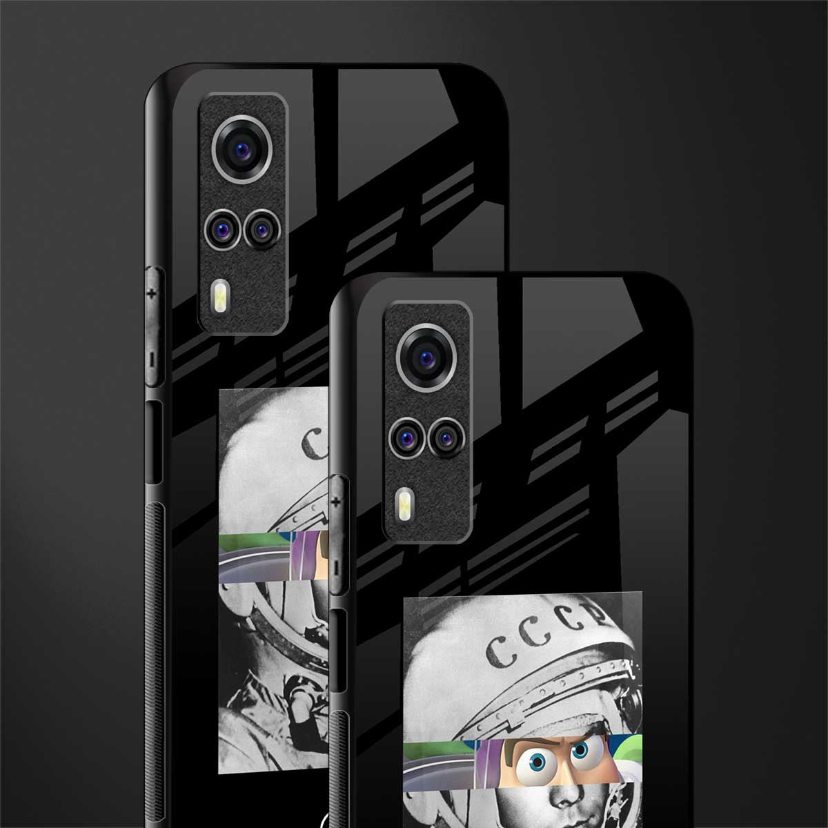 buzz lightyear astronaut mobile glass case for vivo y53s image-2