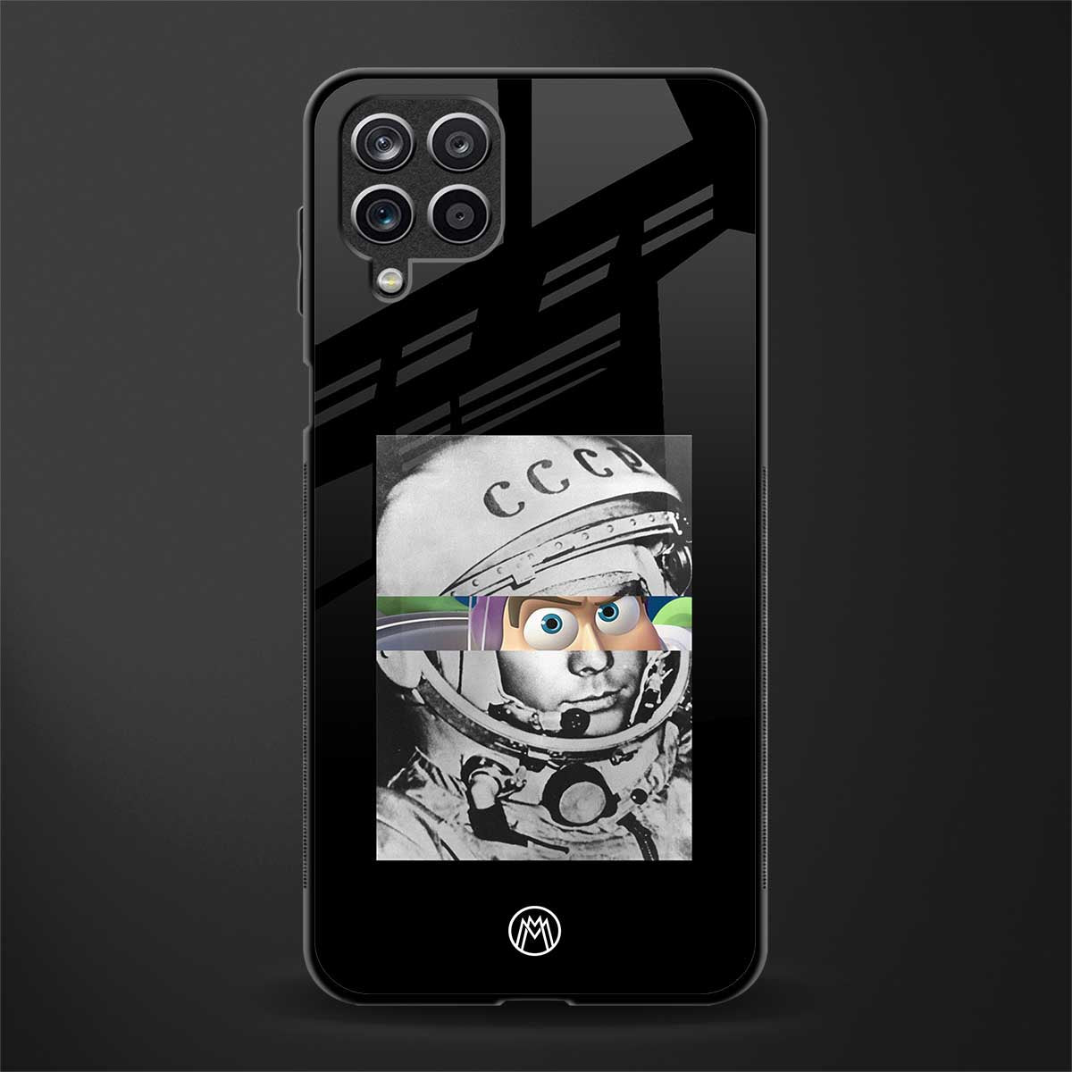 buzz lightyear astronaut mobile glass case for samsung galaxy a12 image
