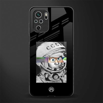 buzz lightyear astronaut mobile glass case for redmi note 10 image