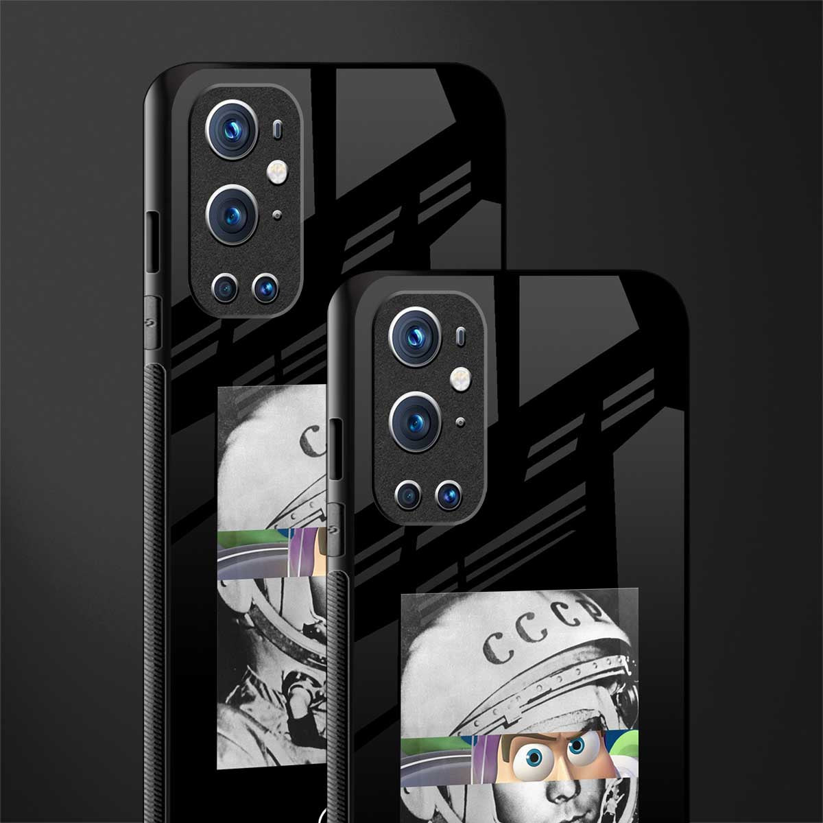 buzz lightyear astronaut mobile glass case for oneplus 9 pro