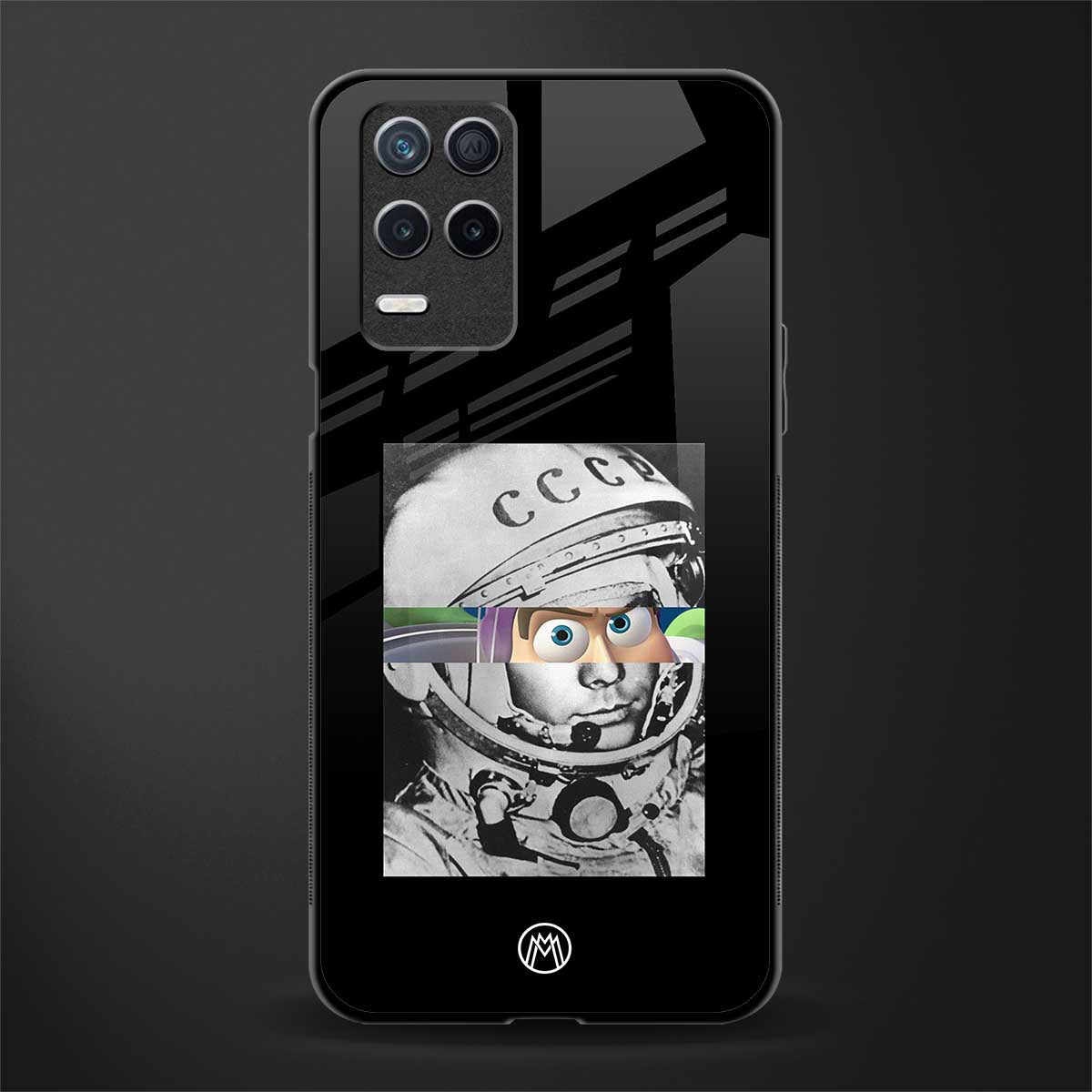 buzz lightyear astronaut mobile glass case for realme narzo 30 5g image