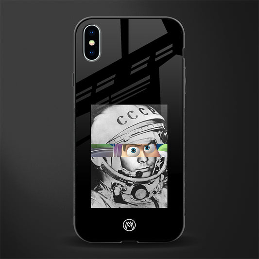 buzz lightyear astronaut mobile glass case for iphone xs max image