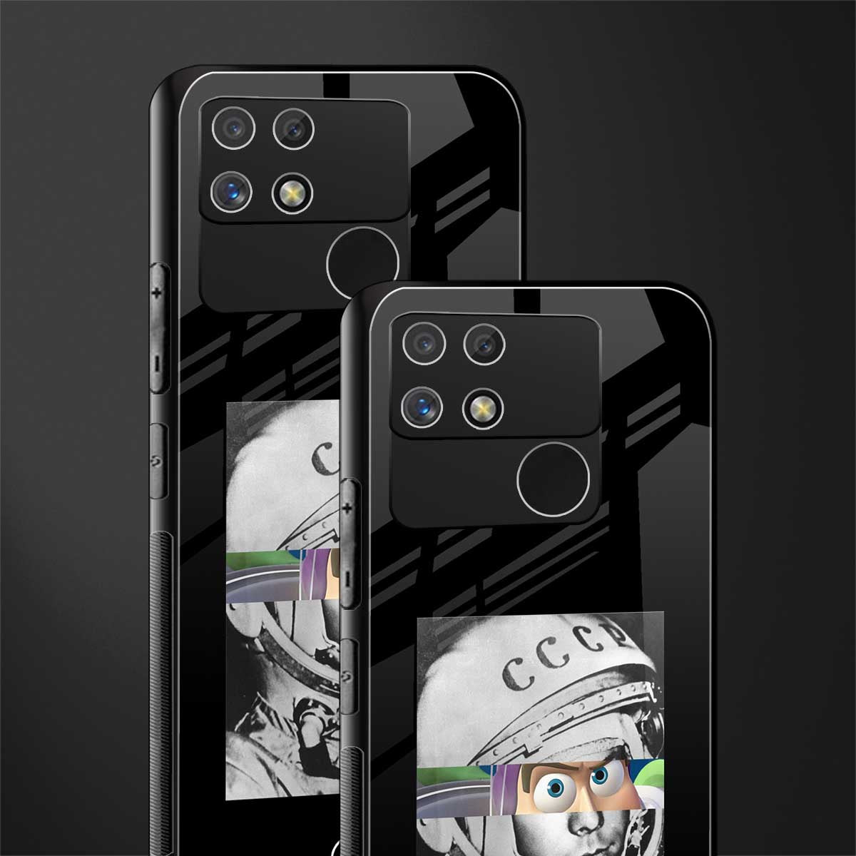 buzz lightyear astronaut mobile back phone cover | glass case for realme narzo 50a