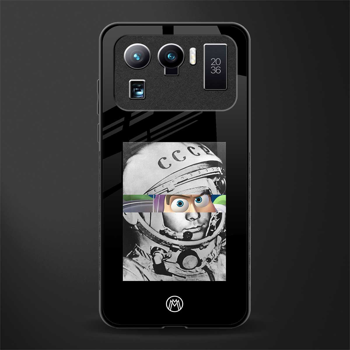 buzz lightyear astronaut mobile glass case for mi 11 ultra 5g image