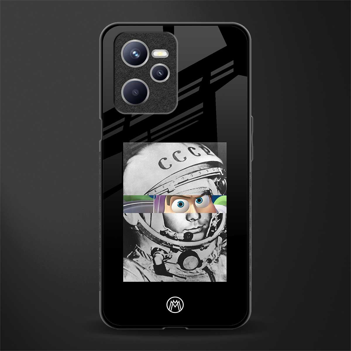 buzz lightyear astronaut mobile glass case for realme c35 image