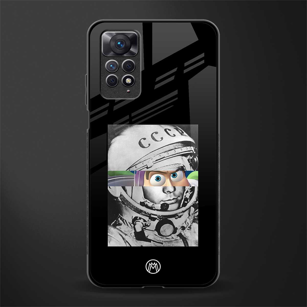 buzz lightyear astronaut mobile back phone cover | glass case for redmi note 11 pro plus 4g/5g