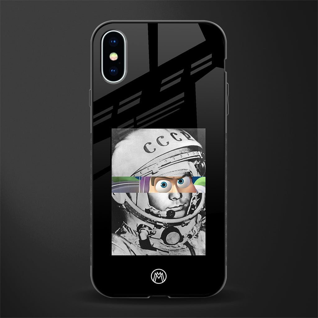 buzz lightyear astronaut mobile glass case for iphone xs image