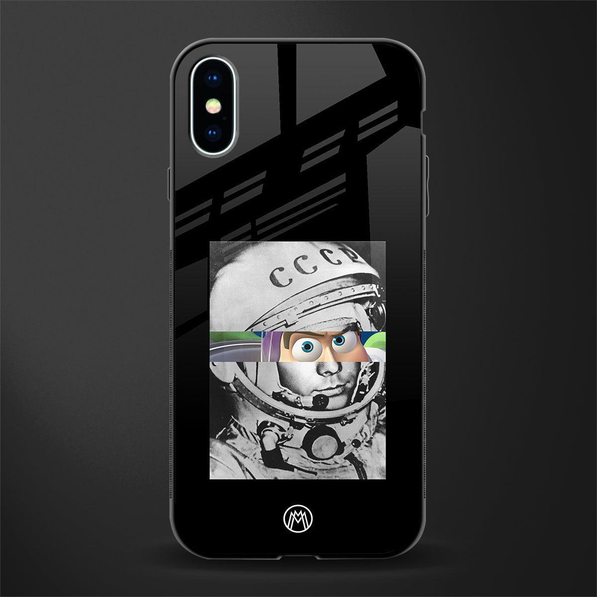 buzz lightyear astronaut mobile glass case for iphone xs image