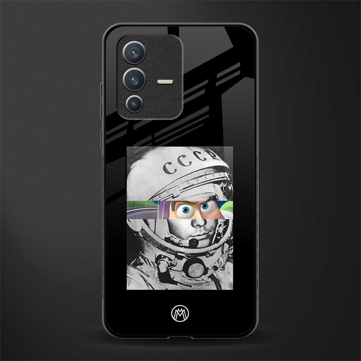 buzz lightyear astronaut mobile glass case for vivo v23 5g image