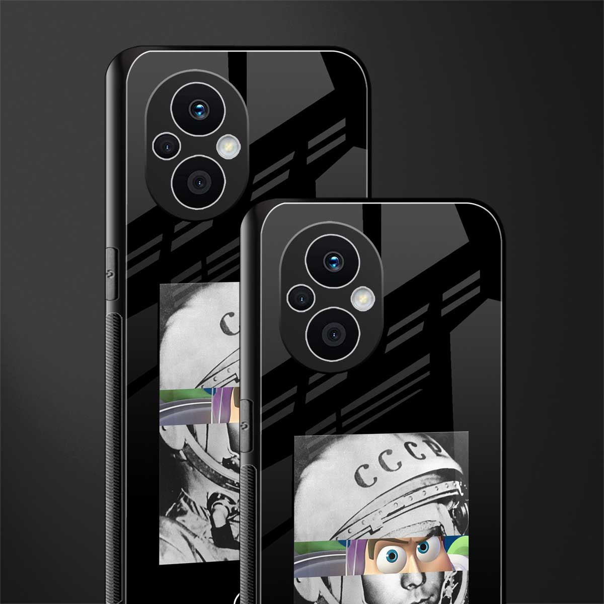 buzz lightyear astronaut mobile back phone cover | glass case for oppo f21 pro 5g