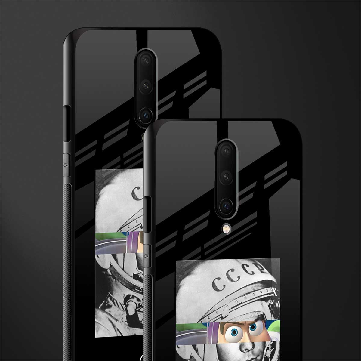 buzz lightyear astronaut mobile glass case for oneplus 7 pro image-2
