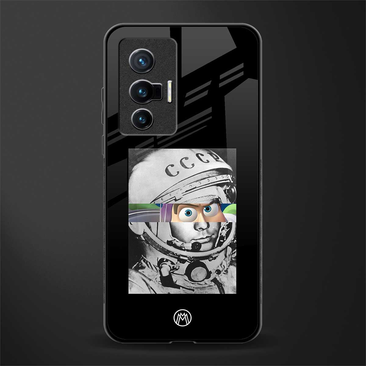 buzz lightyear astronaut mobile glass case for vivo x70 image