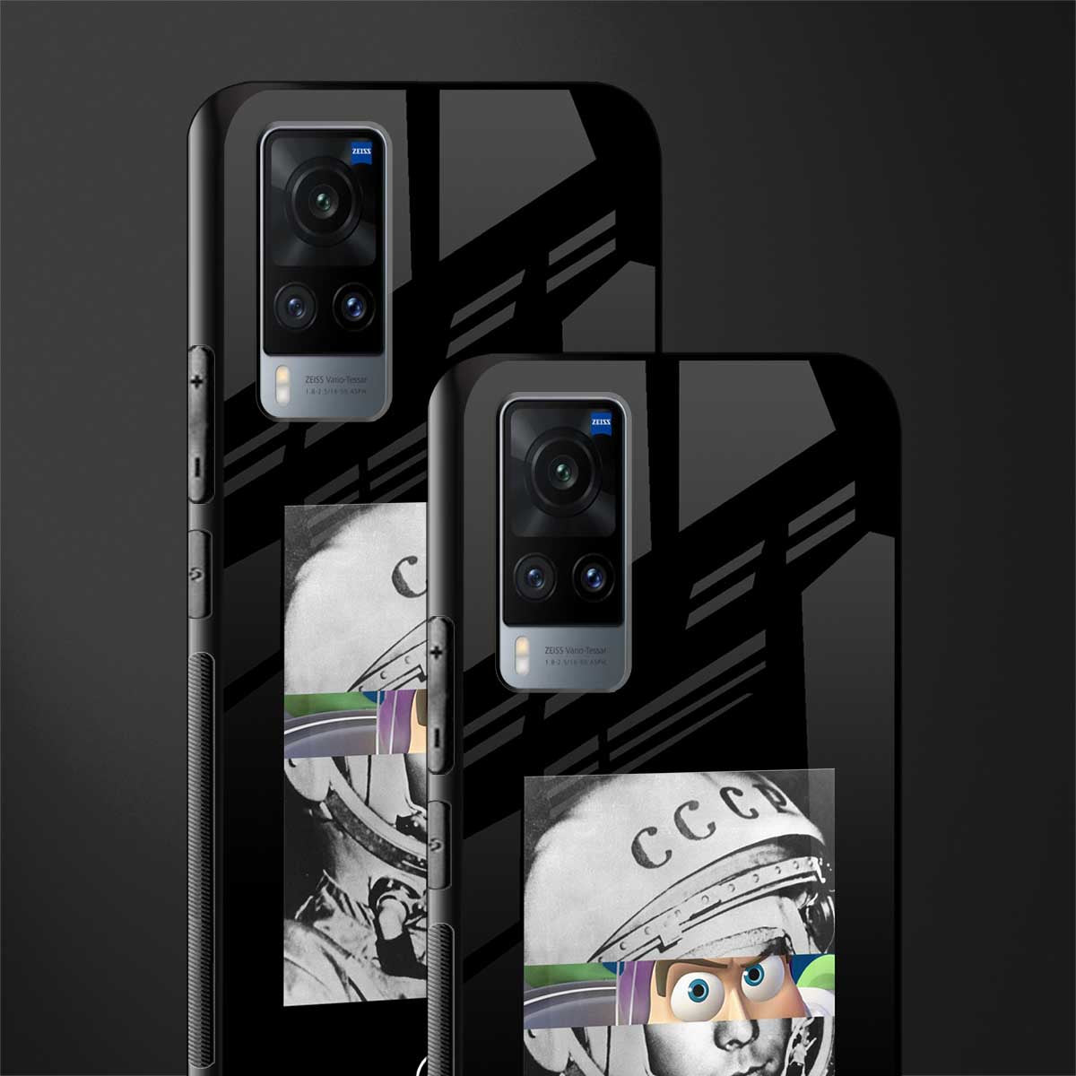 buzz lightyear astronaut mobile glass case for vivo x60 image-2