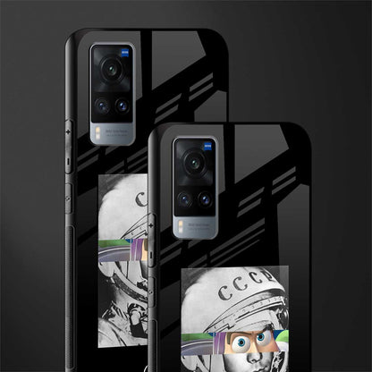 buzz lightyear astronaut mobile glass case for vivo x60 image-2