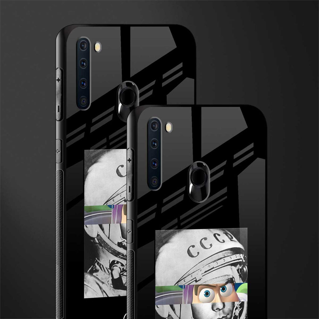 buzz lightyear astronaut mobile glass case for samsung a21 image-2