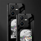 buzz lightyear astronaut mobile back phone cover | glass case for vivo y22