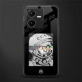 buzz lightyear astronaut mobile back phone cover | glass case for vivo y22
