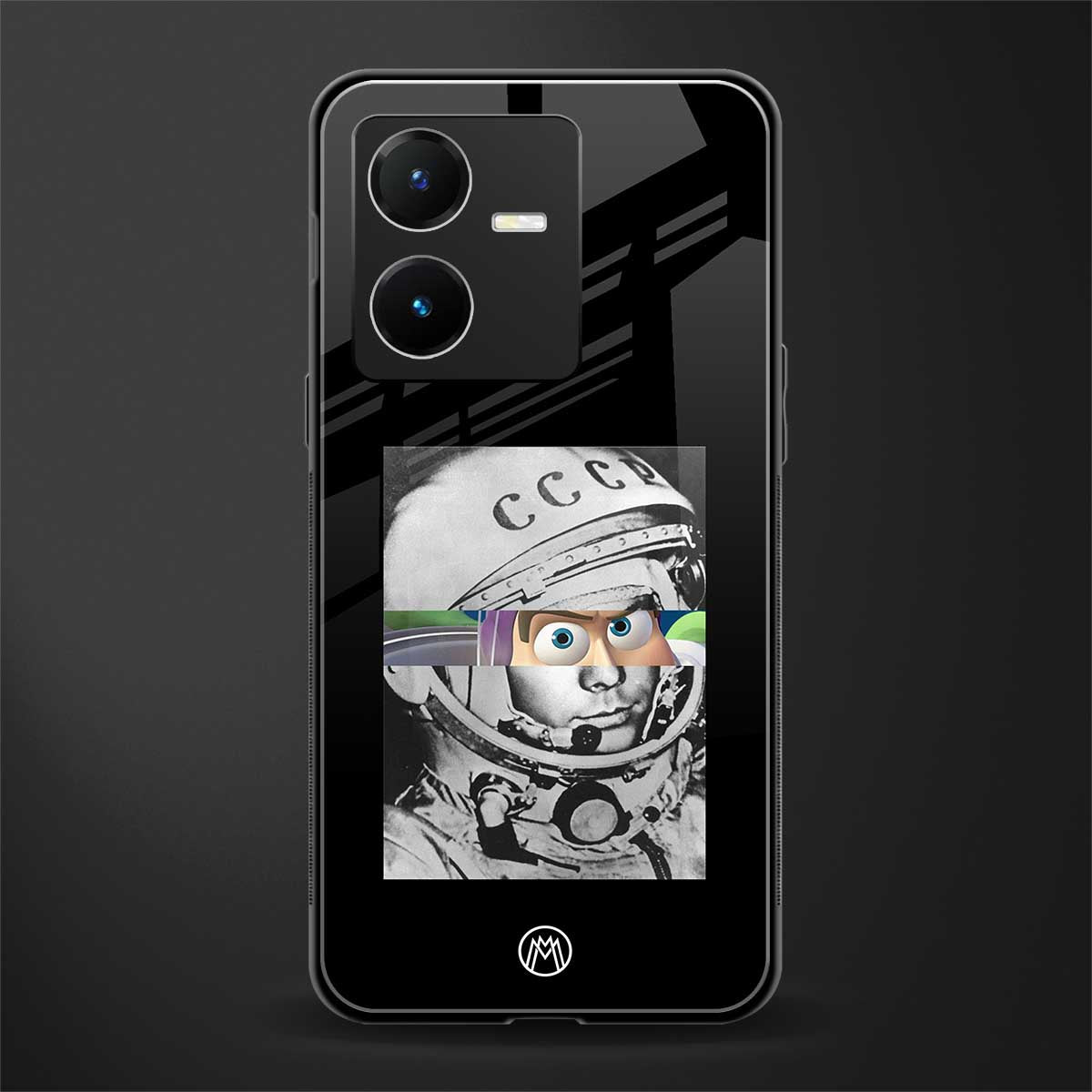 buzz lightyear astronaut mobile back phone cover | glass case for vivo y22